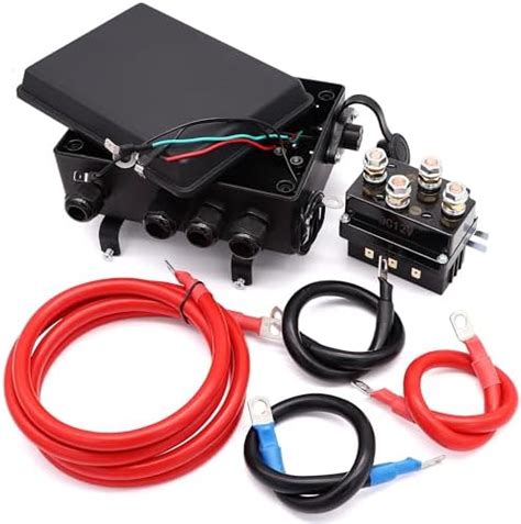 electric winch box|winch relay box.